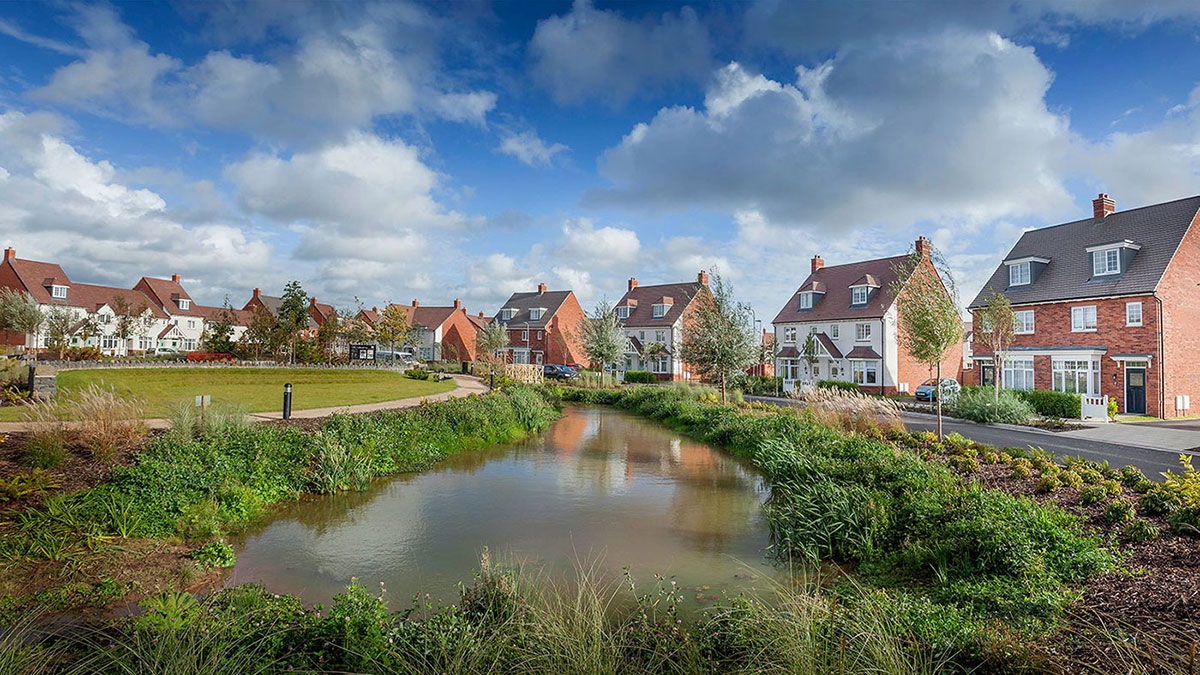 A beautiful scene of Lovell Houses